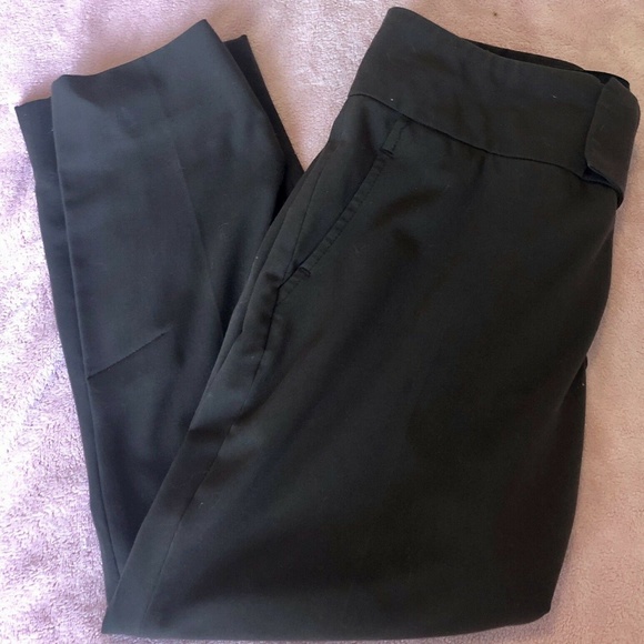 Alvin Valley Size 6 Brown Crop Capri Cuffed Pants - Picture 2 of 6